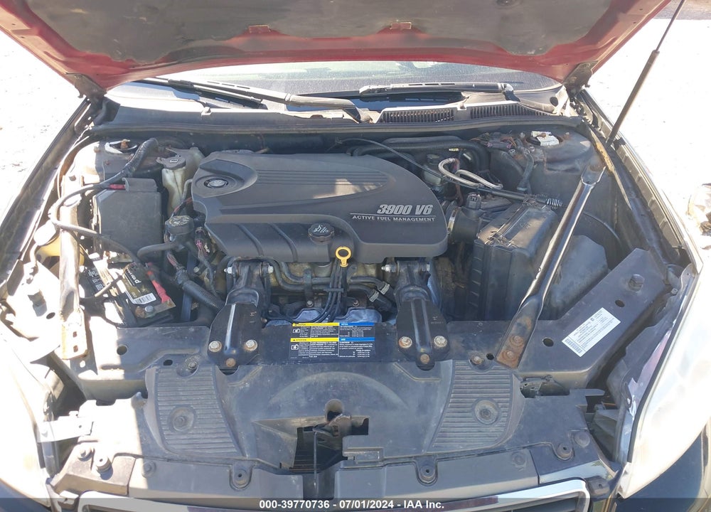 2007 CHEVROLET IMPALA LT VIN: 2G1WC58R579144721