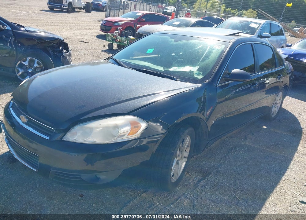 2007 CHEVROLET IMPALA LT VIN: 2G1WC58R579144721