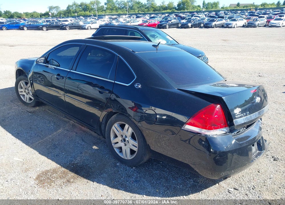 2007 CHEVROLET IMPALA LT VIN: 2G1WC58R579144721