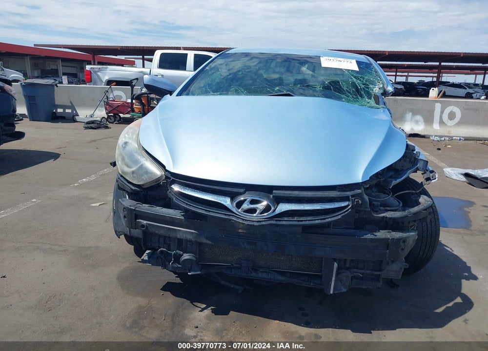 2013 HYUNDAI ELANTRA GLS VIN: KMHDH4AE1DU766695