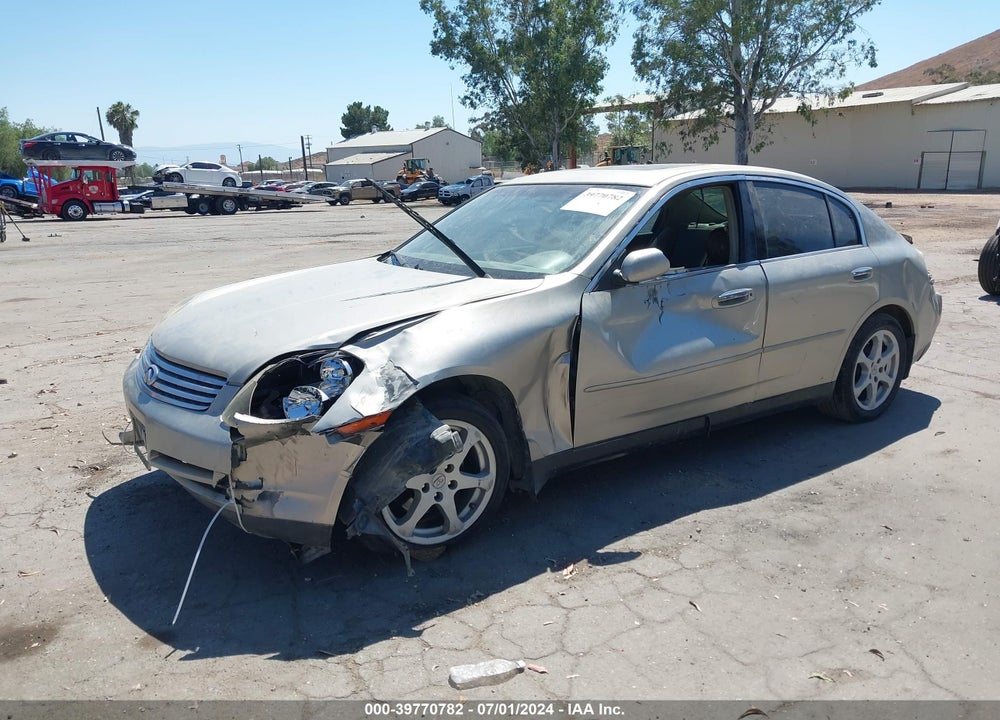 2004 INFINITI G35 VIN: JNKCV51E44M604122