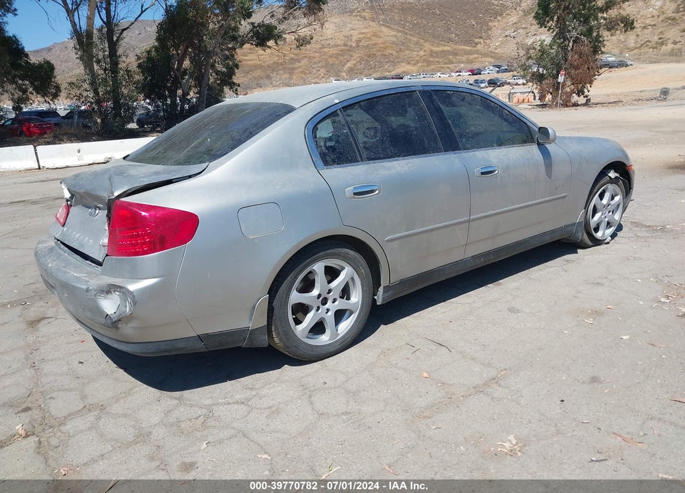 2004 INFINITI G35 VIN: JNKCV51E44M604122