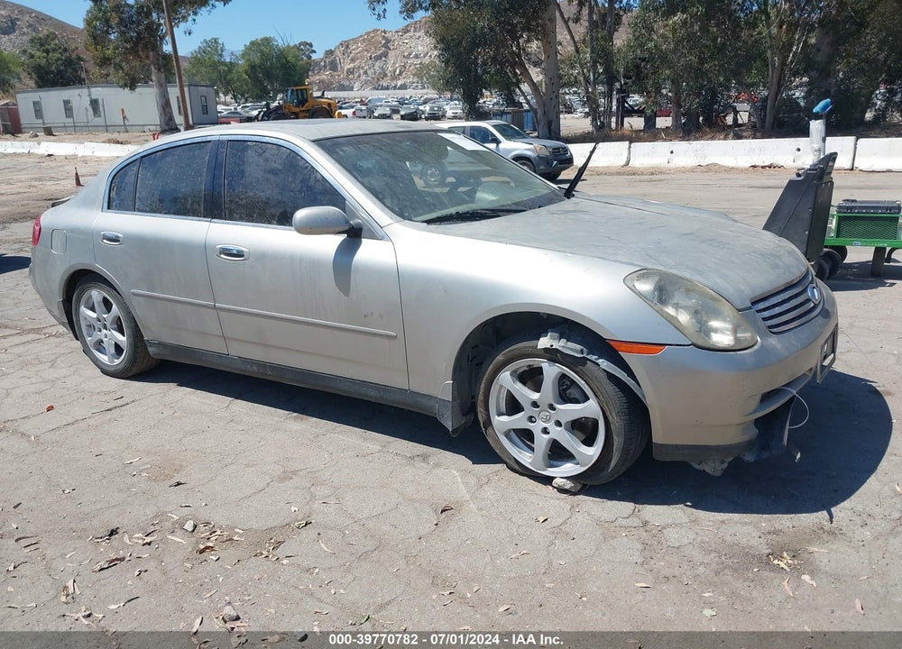2004 INFINITI G35 VIN: JNKCV51E44M604122