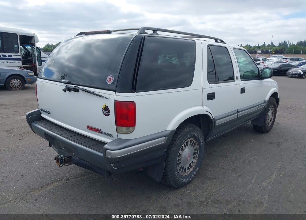 1995 GMC JIMMY VIN: 1GKDT13W0S2540135