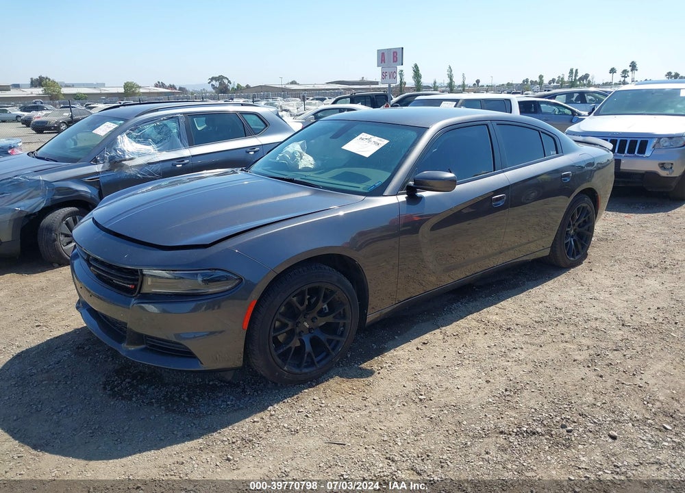 2022 DODGE CHARGER SXT RWD VIN: 2C3CDXBG8NH176967