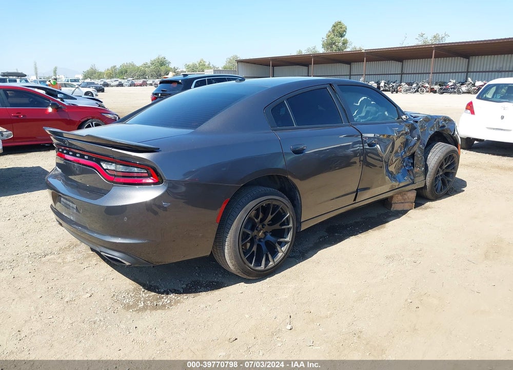 2022 DODGE CHARGER SXT RWD VIN: 2C3CDXBG8NH176967