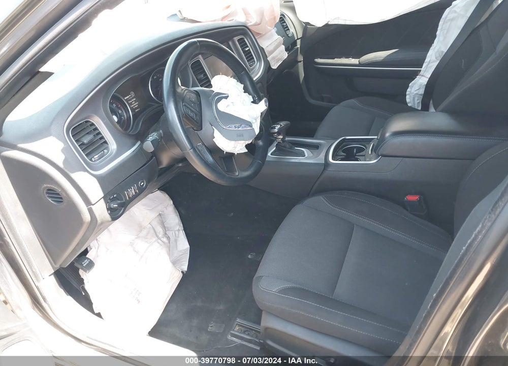 2022 DODGE CHARGER SXT RWD VIN: 2C3CDXBG8NH176967