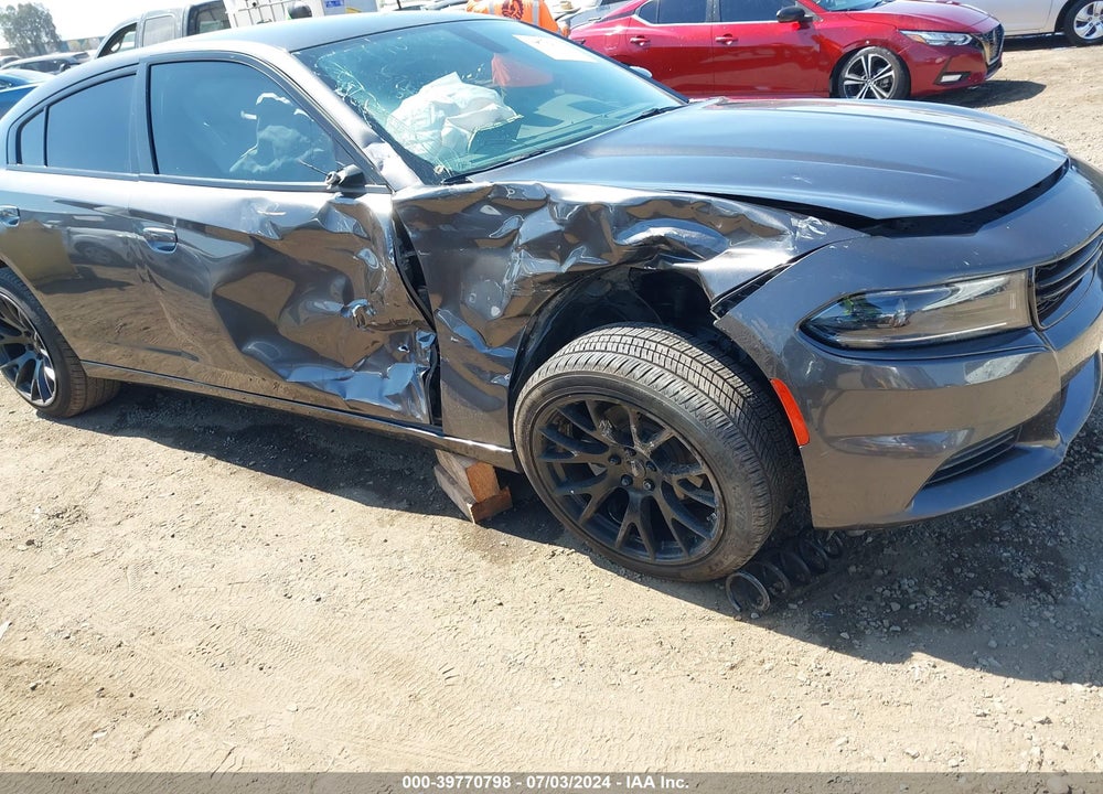 2022 DODGE CHARGER SXT RWD VIN: 2C3CDXBG8NH176967