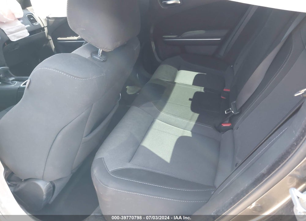 2022 DODGE CHARGER SXT RWD VIN: 2C3CDXBG8NH176967