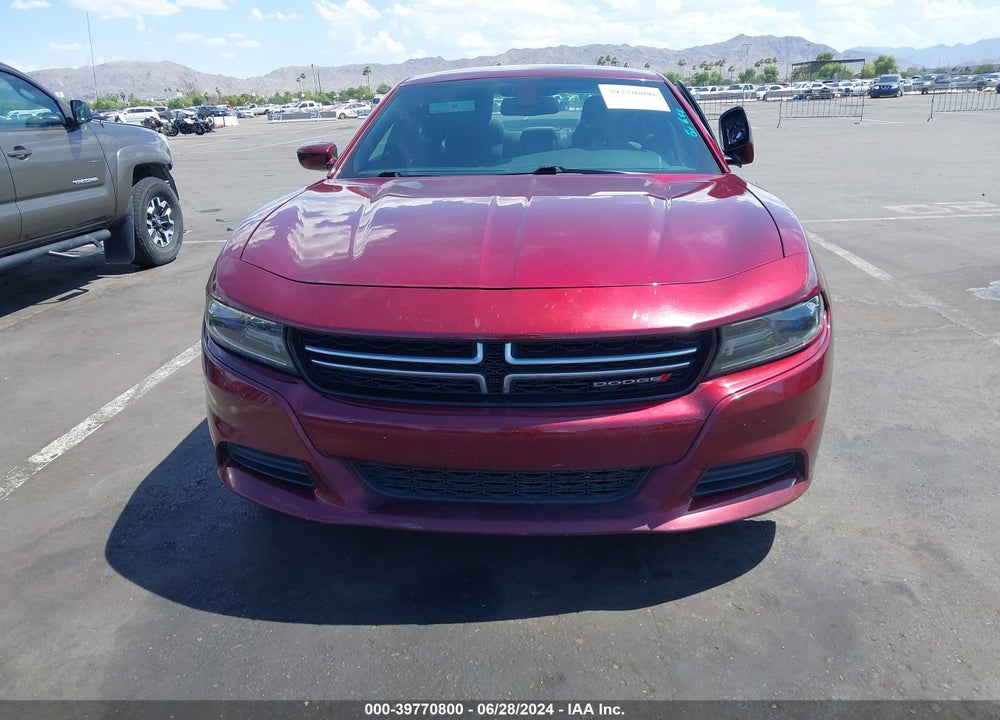 2017 DODGE CHARGER SE RWD VIN: 2C3CDXBG1HH660354
