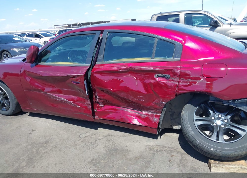 2017 DODGE CHARGER SE RWD VIN: 2C3CDXBG1HH660354