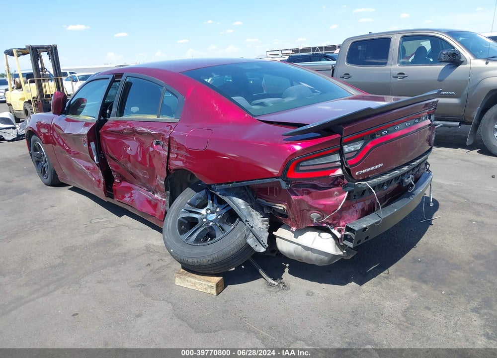 2017 DODGE CHARGER SE RWD VIN: 2C3CDXBG1HH660354