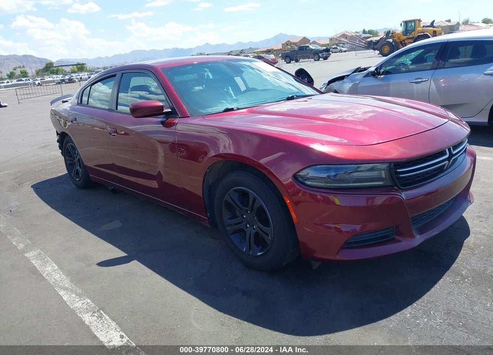 2017 DODGE CHARGER SE RWD VIN: 2C3CDXBG1HH660354