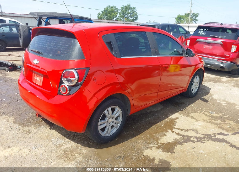 2014 CHEVROLET SONIC LT AUTO VIN: 1G1JC6SH3E4243439