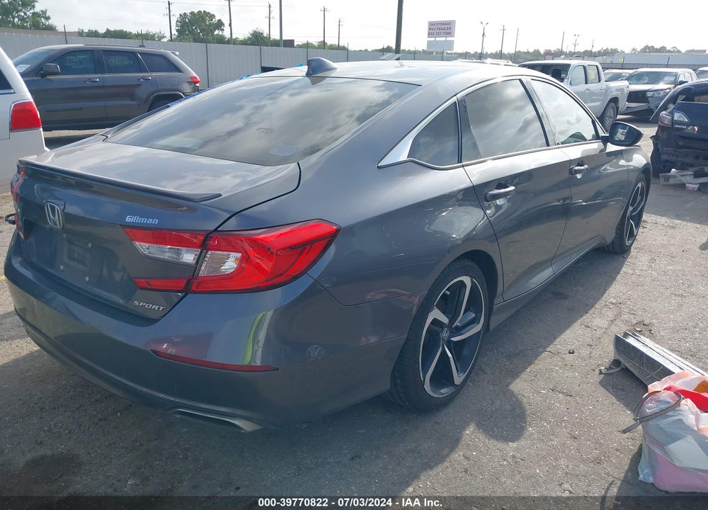 2020 HONDA ACCORD SPORT VIN: 1HGCV1F37LA097994