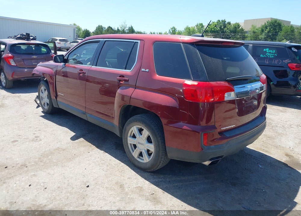 2016 GMC TERRAIN SLE-1 VIN: 2GKALMEK1G6214675