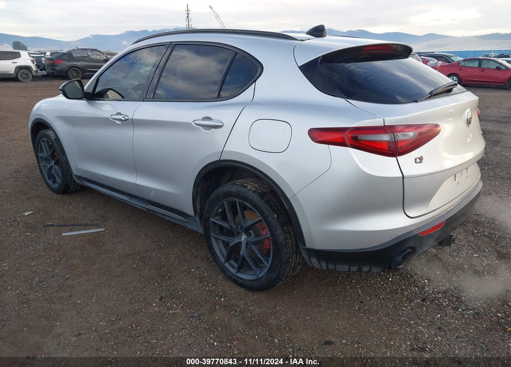 2019 ALFA ROMEO STELVIO AWD VIN: ZASPAKAN9K7C59766