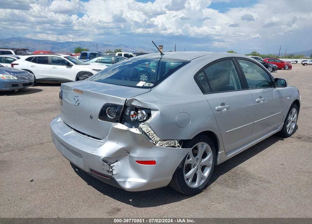 2007 MAZDA 3 S GRAND TOURING VIN: JM1BK323271619358