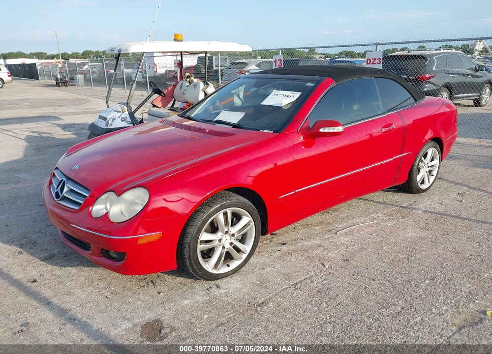 2006 MERCEDES-BENZ CLK 350 VIN: WDBTK56G96T069882