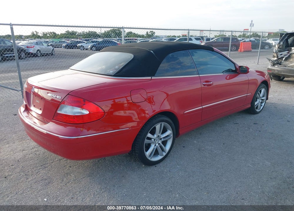 2006 MERCEDES-BENZ CLK 350 VIN: WDBTK56G96T069882
