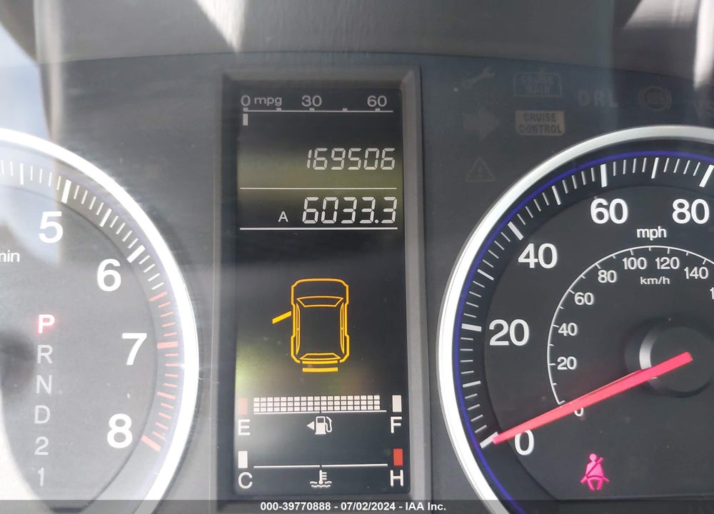 2009 HONDA CR-V LX VIN: 3CZRE38389G700604