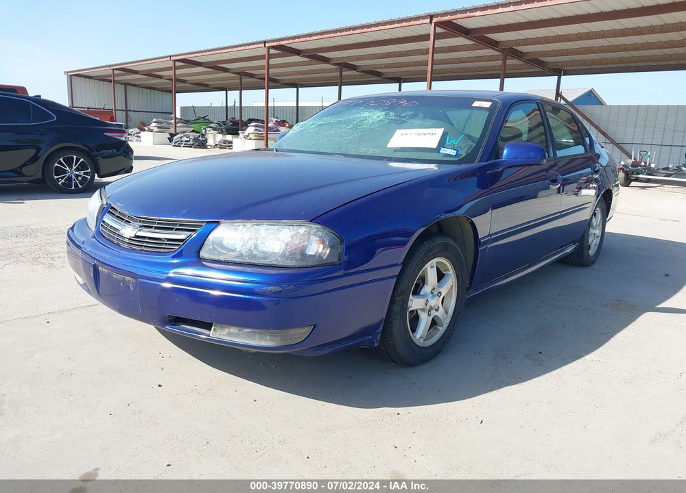2005 CHEVROLET IMPALA LS VIN: 2G1WH52K859234438