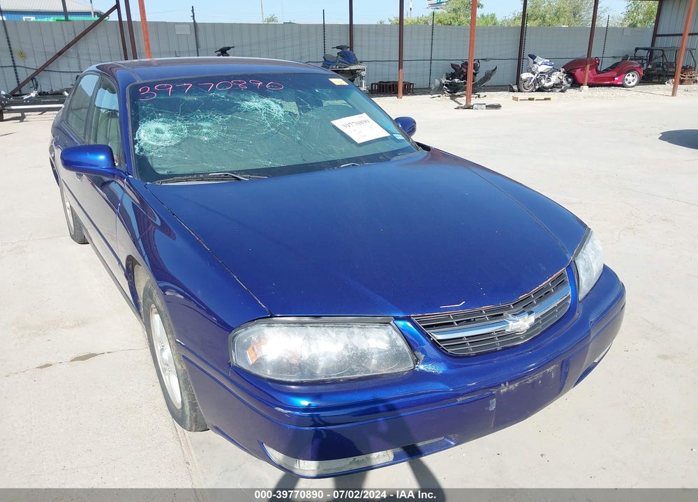 2005 CHEVROLET IMPALA LS VIN: 2G1WH52K859234438