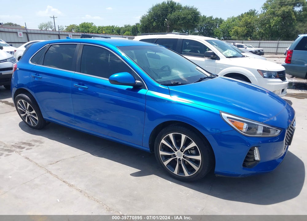 2018 HYUNDAI ELANTRA GT VIN: KMHH35LEXJU062901