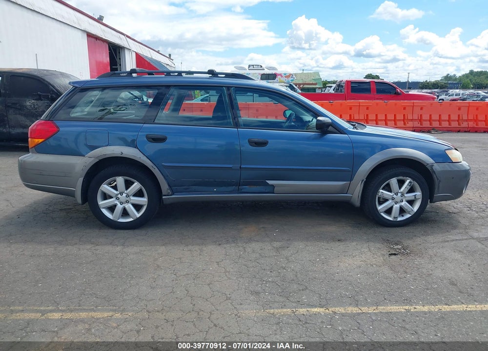 2006 SUBARU OUTBACK 2.5I VIN: 4S4BP61C067350403