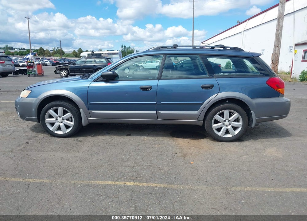 2006 SUBARU OUTBACK 2.5I VIN: 4S4BP61C067350403
