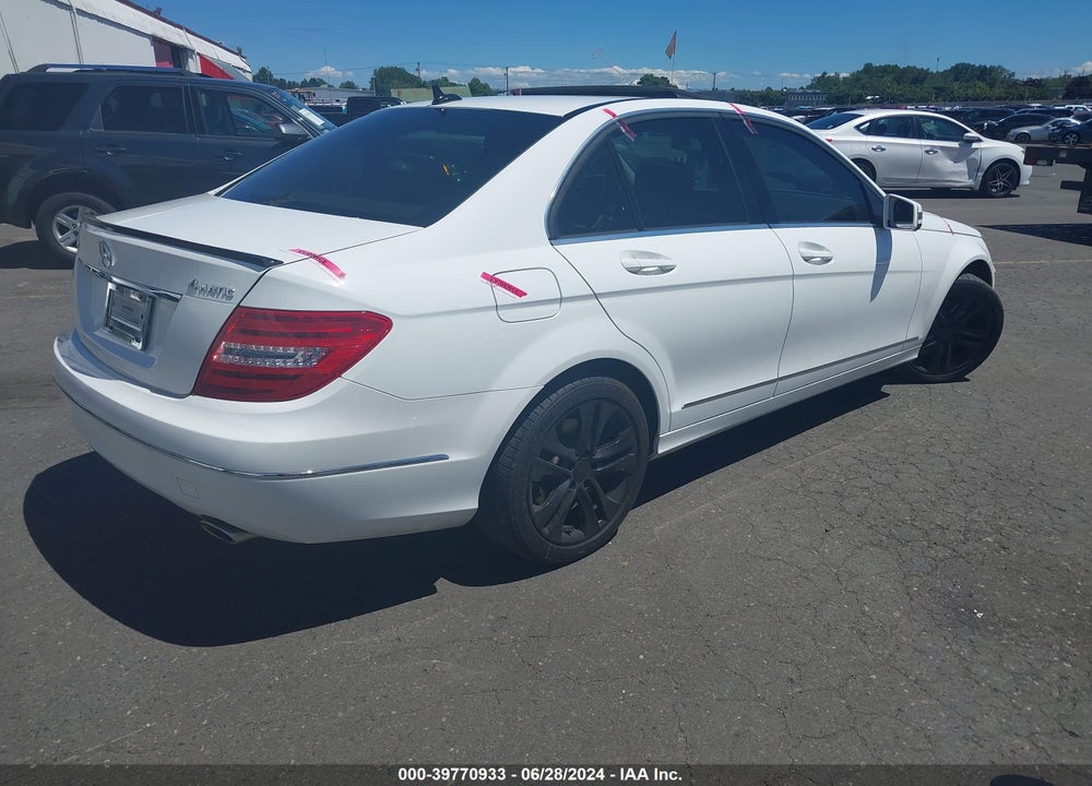 2014 MERCEDES-BENZ C 300 LUXURY 4MATIC/SPORT 4MATIC VIN: WDDGF8AB1EA948488