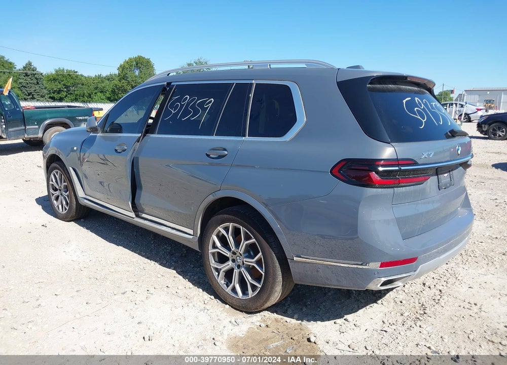 2023 BMW X7 XDRIVE40I VIN: 5UX23EM0XP9N85374