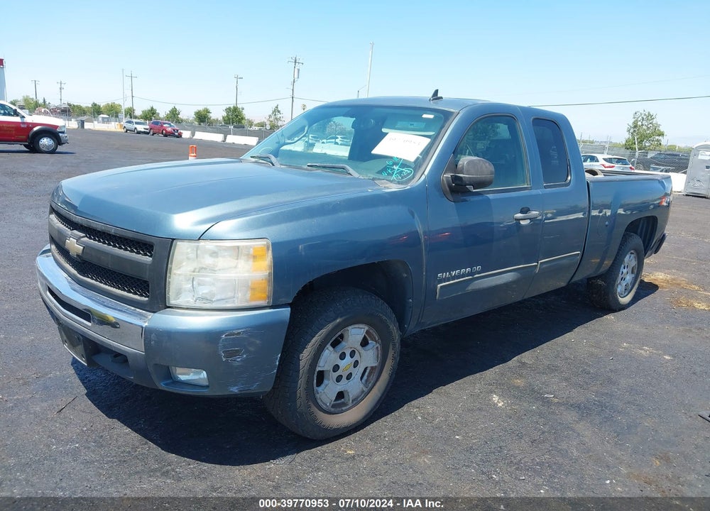 2011 CHEVROLET SILVERADO 1500 LT VIN: 1GCRKSE33BZ288787