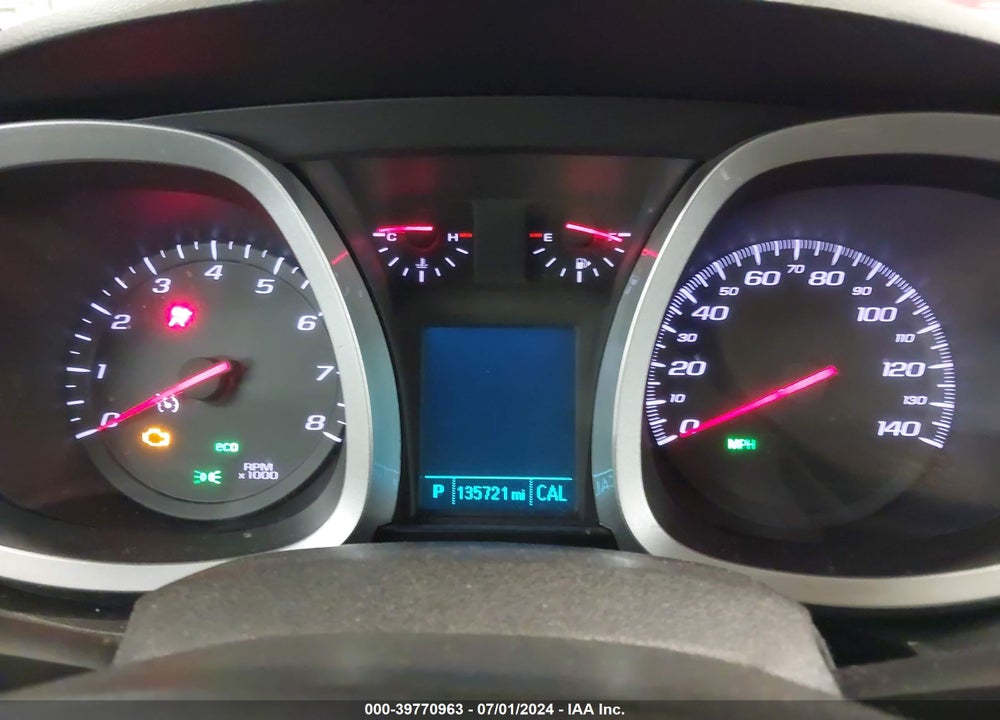 2014 CHEVROLET EQUINOX 1LT VIN: 2GNALBEK7E6171240