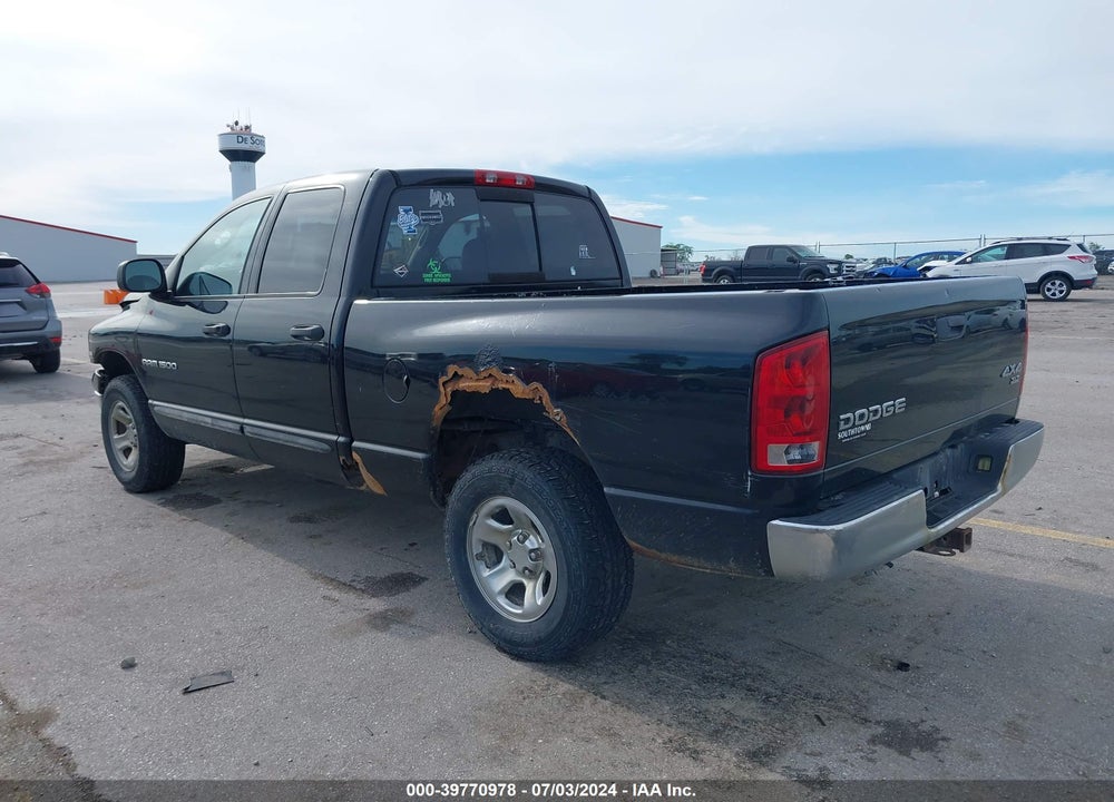 2003 DODGE RAM 1500 SLT/LARAMIE/ST VIN: 1D7HU18D13J576639
