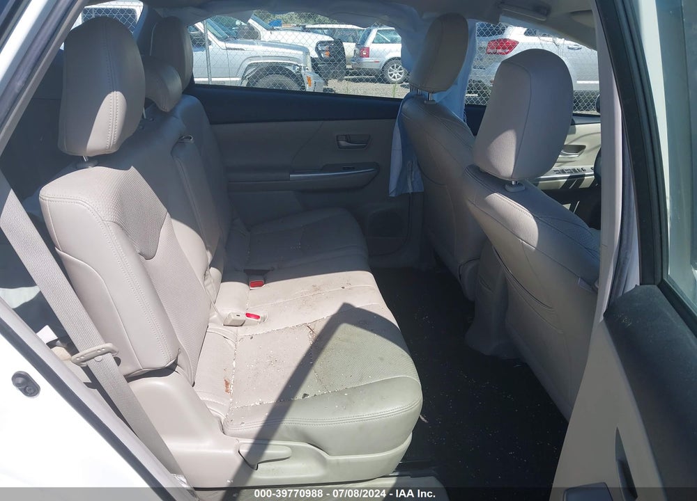 2012 TOYOTA PRIUS V TWO VIN: JTDZN3EU0C3041902