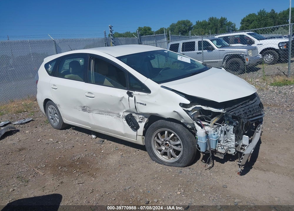 2012 TOYOTA PRIUS V TWO VIN: JTDZN3EU0C3041902