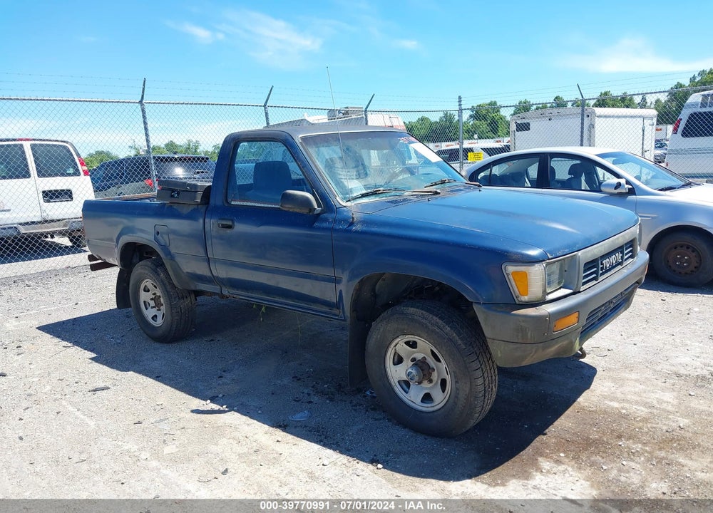 1990 TOYOTA PICKUP 1/2 TON SHT WHEELBASE DLX VIN: JT4RN01P5L7020888
