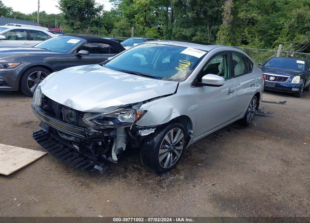 2019 NISSAN SENTRA SV VIN: 3N1AB7AP3KY412654