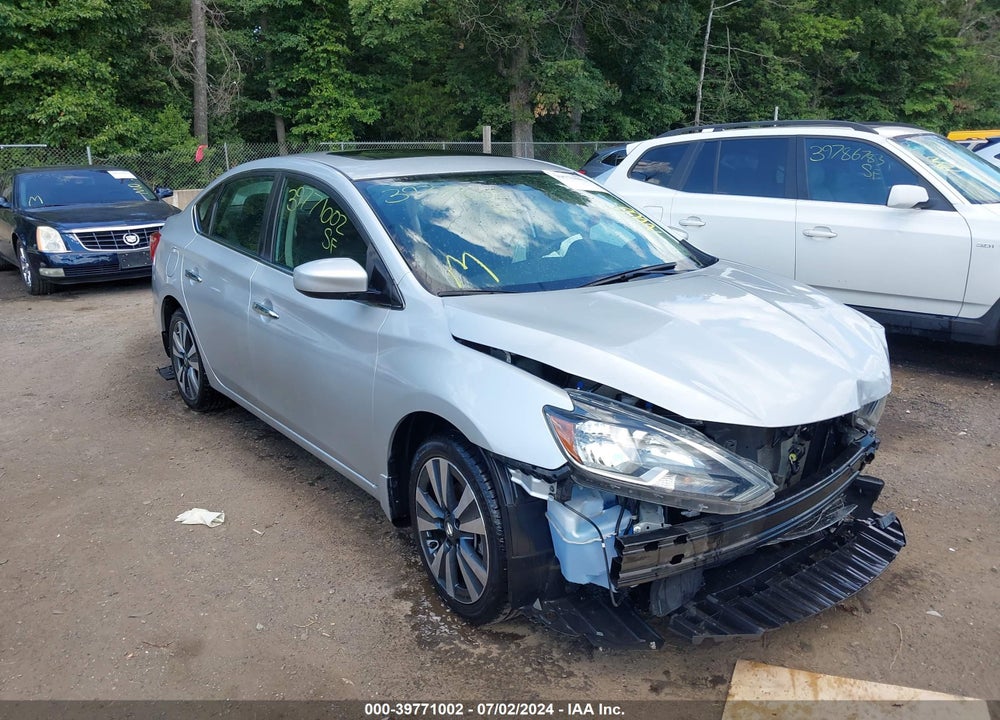 2019 NISSAN SENTRA SV VIN: 3N1AB7AP3KY412654