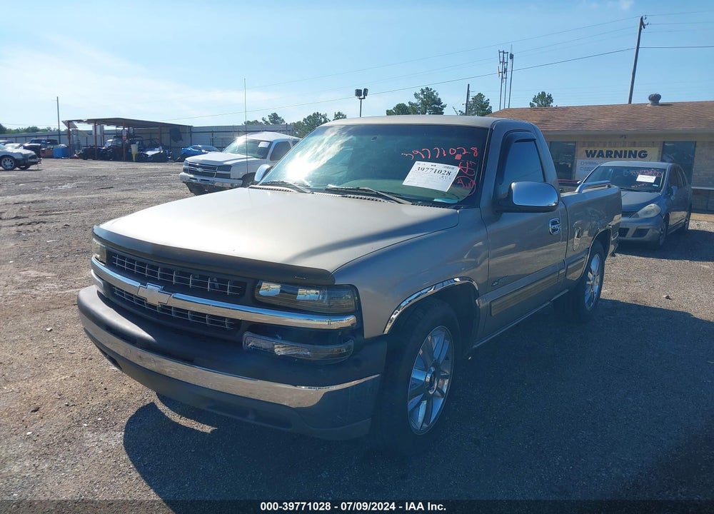 2002 CHEVROLET SILVERADO 1500 LS VIN: 1GCEC14T42Z275764