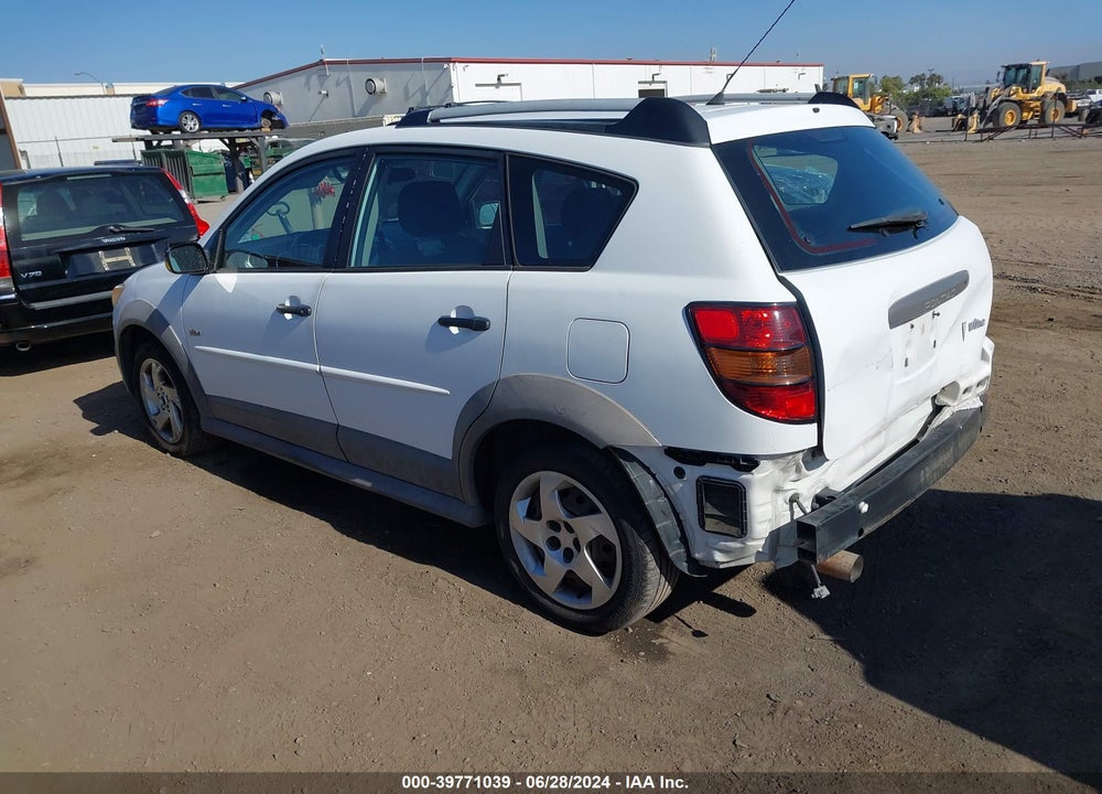 2008 PONTIAC VIBE VIN: 5Y2SL678X8Z413548
