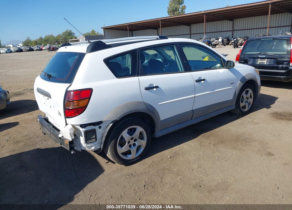 2008 PONTIAC VIBE VIN: 5Y2SL678X8Z413548
