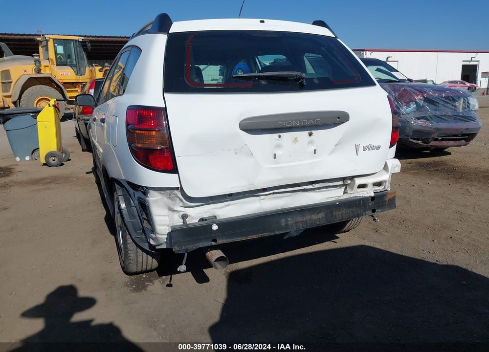 2008 PONTIAC VIBE VIN: 5Y2SL678X8Z413548