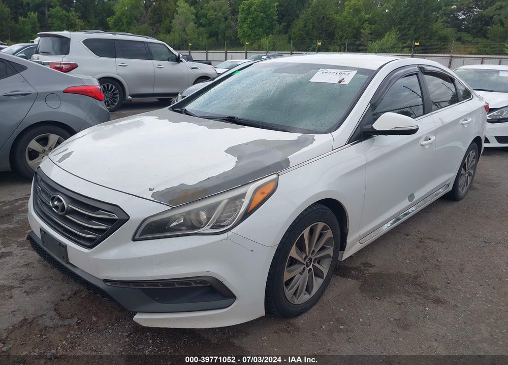 2015 HYUNDAI SONATA SPORT VIN: 5NPE34AF0FH032031