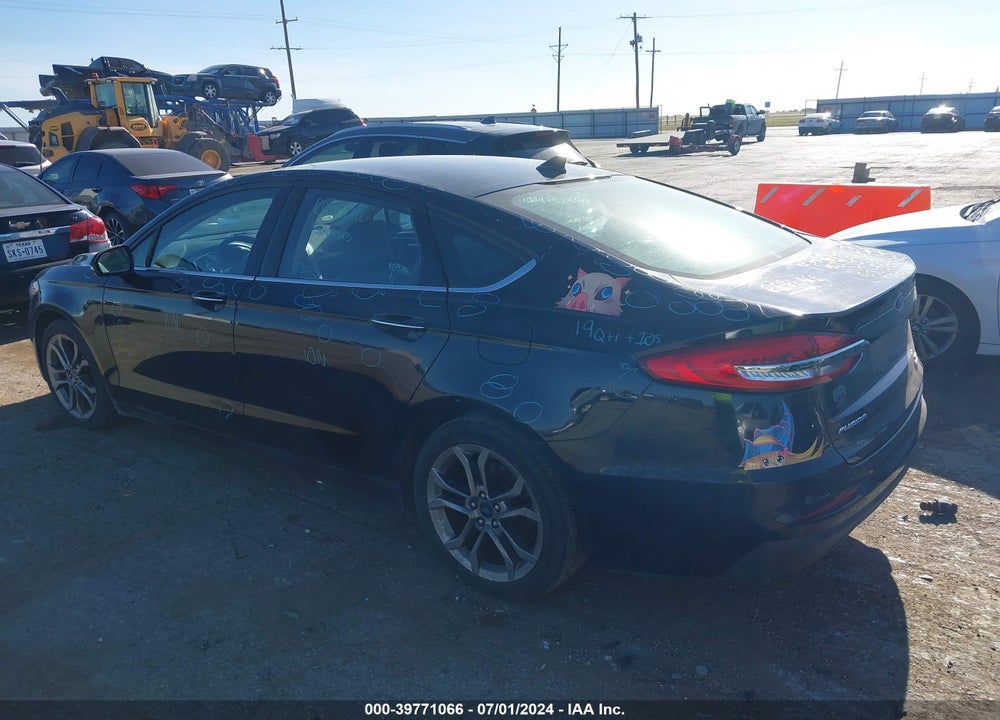 2020 FORD FUSION SEL VIN: 3FA6P0CDXLR154553