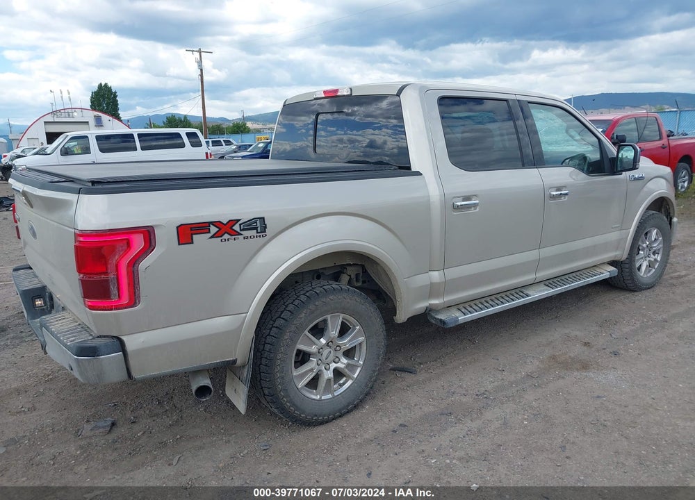 2017 FORD F-150 LARIAT VIN: 1FTEW1EG9HKC19653
