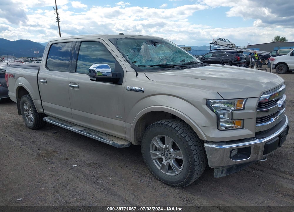2017 FORD F-150 LARIAT VIN: 1FTEW1EG9HKC19653