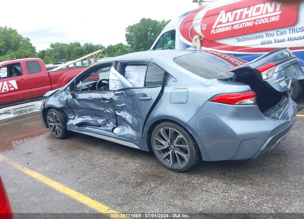 2021 TOYOTA COROLLA SE VIN: JTDP4MCE3MJ057486