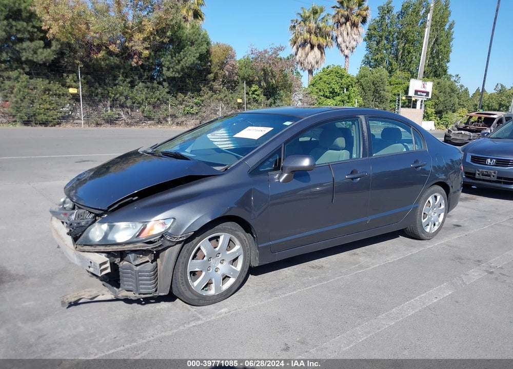 2009 HONDA CIVIC LX VIN: 2HGFA16579H301312